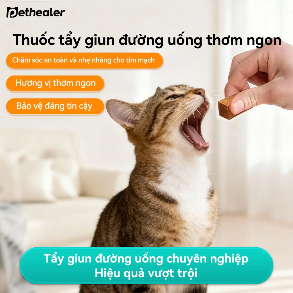 Pethealer Viên thưởng chăm sóc ký sinh trùng ngoài da công thức bảo vệ 100g