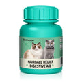 Pethealer cat hairball relief digestive tablets, cat hairball supplement