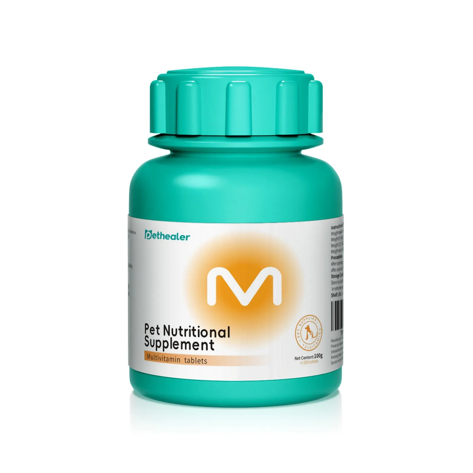 Pethealer Viên nhai multivitamin hỗ trợ sức khỏe và miễn dịch