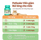Pethealer Viên Thưởng Giảm Búi Lông Hỗ Trợ Tiêu Hóa Công Thức Nuôi Dưỡng Đường Ruột 100g